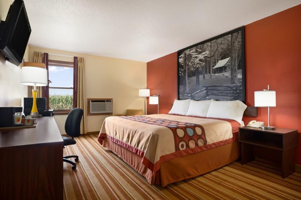 Super 8 By Wyndham Mattoon Hotel Buitenkant foto